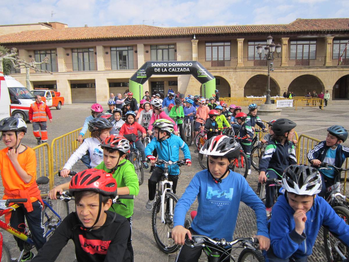 III Marcha en bicicleta en Santo Domingo de la Calzada a beneficio de la AECC