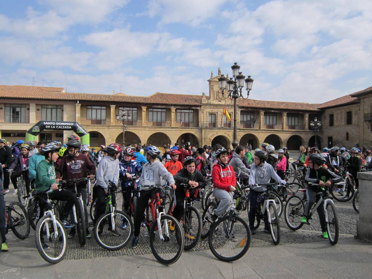 III Marcha en bicicleta en Santo Domingo de la Calzada a beneficio de la AECC