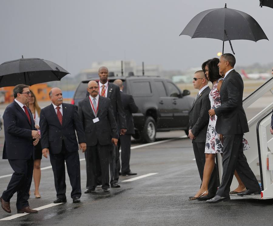 Obama inicia en Cuba una visita histórica