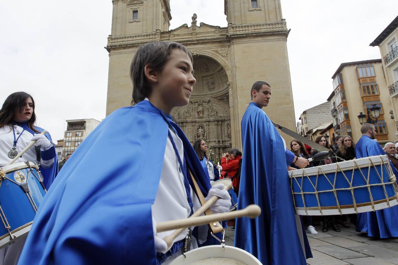 La borriquilla recorre Logroño