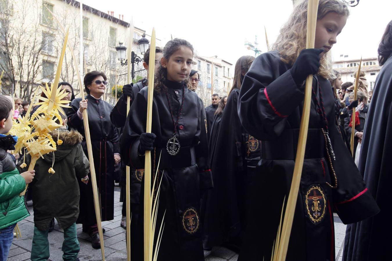 La borriquilla recorre Logroño