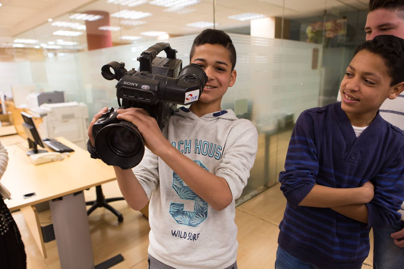 Los alumnos de 2º de la ESO del IES Celso Díaz, de Arnedo, visitan la multimedia de Diario LA RIOJA