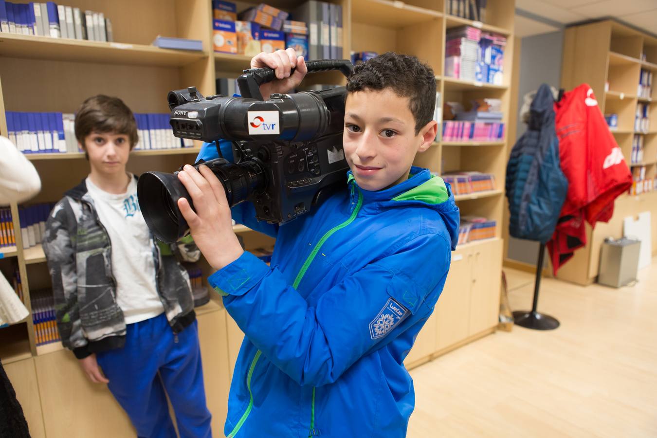 Los alumnos de 2º de la ESO del IES Celso Díaz, de Arnedo, visitan la multimedia de Diario LA RIOJA