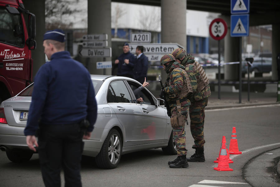 Zaventem, un aeropuerto blindado