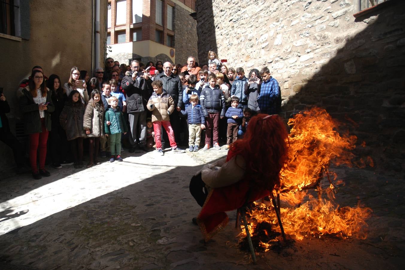 Quema de Judas en Cornago