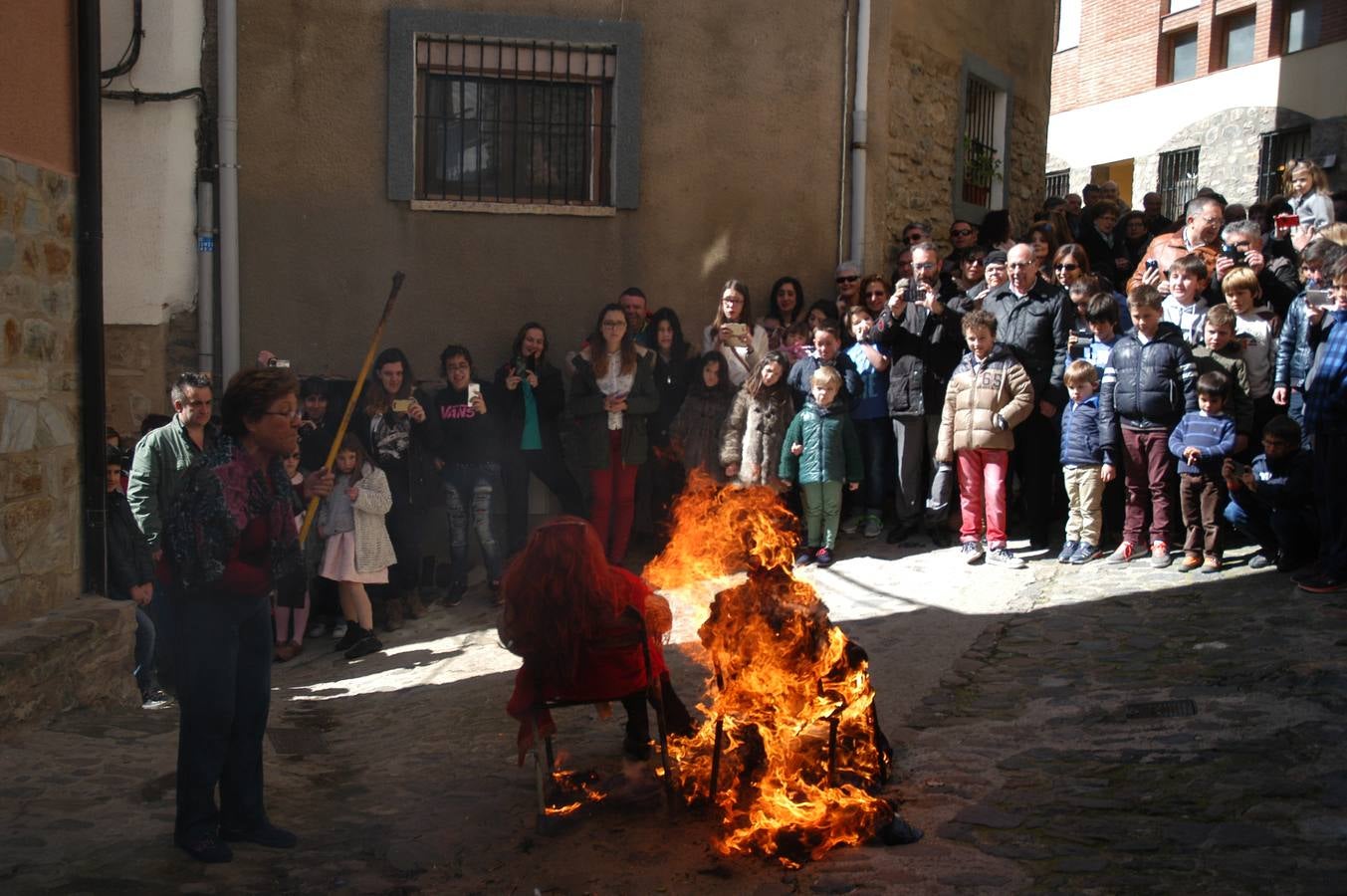 Quema de Judas en Cornago