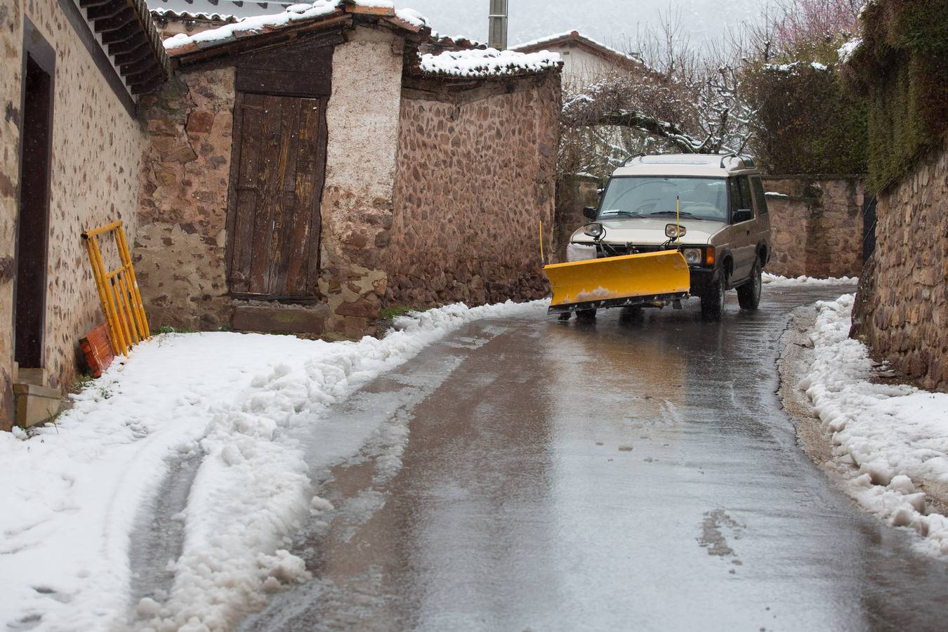 Nieve en Cameros