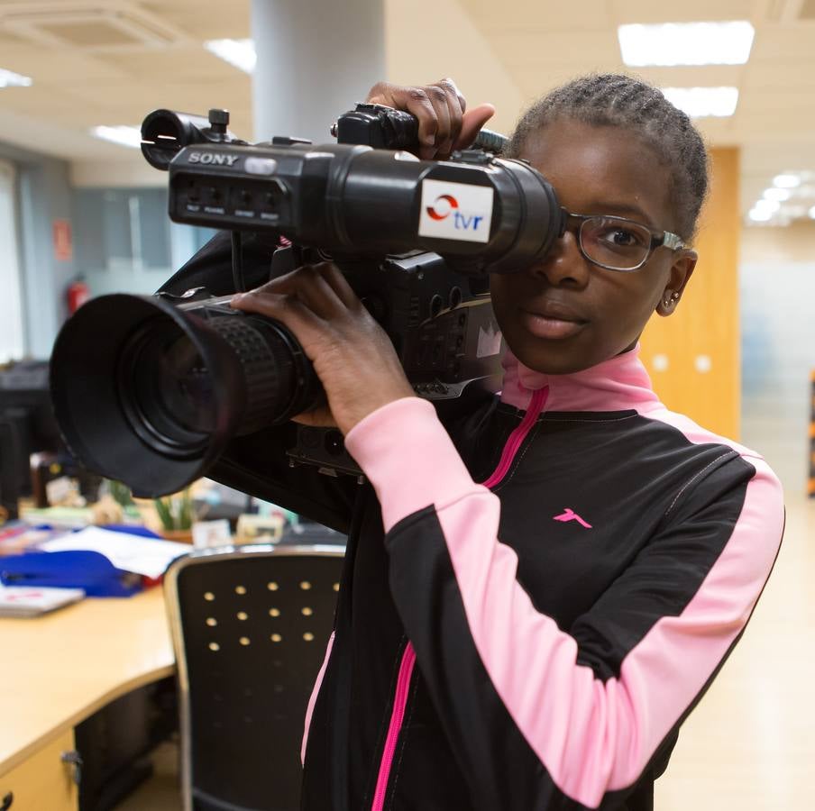 Los alumnos de 5º B de Primaria del Colegio Navarrete El Mudo visitan la multimedia de Diario LA RIOJA