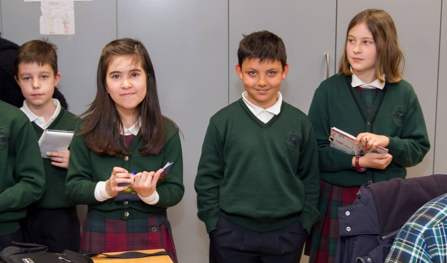 Los alumnos de 4º de Primaria del Colegio Divino Maestro visitan la multimedia de Diario LA RIOJA