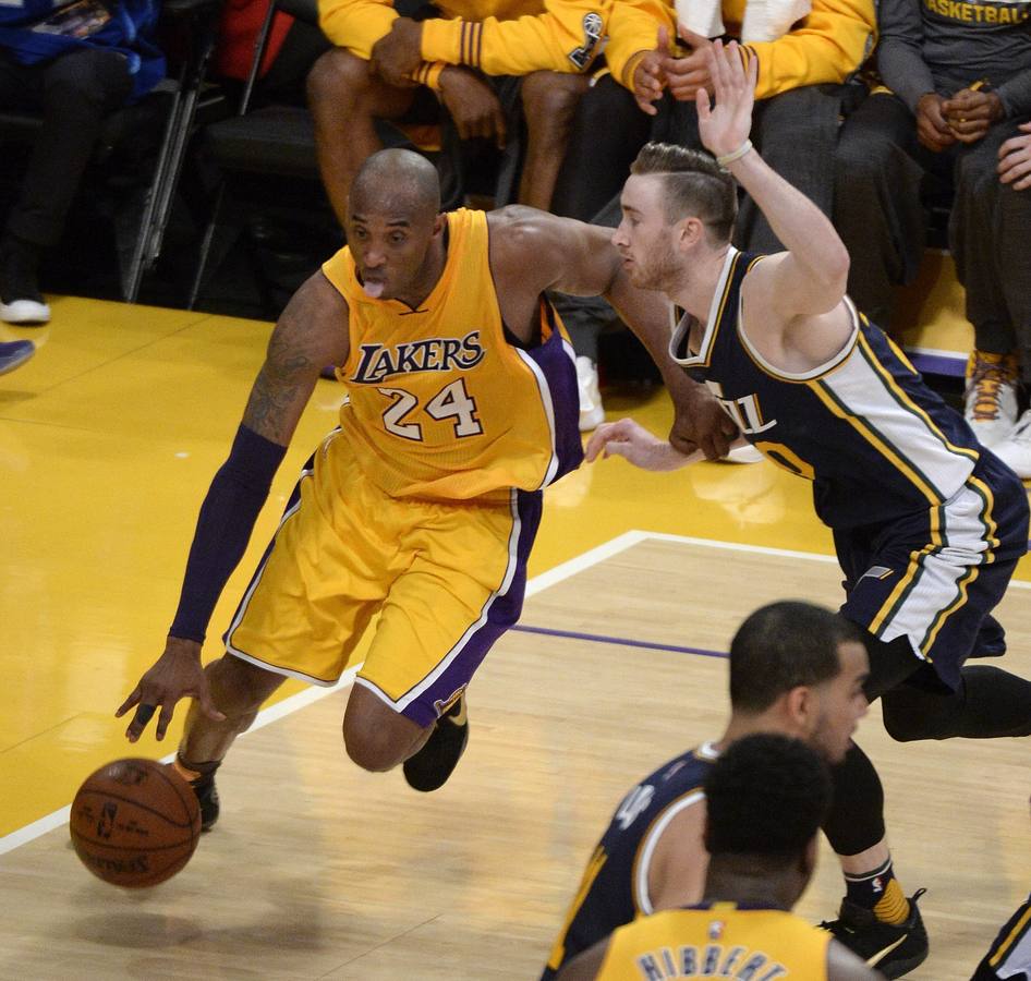 El último partido de Kobe Bryant