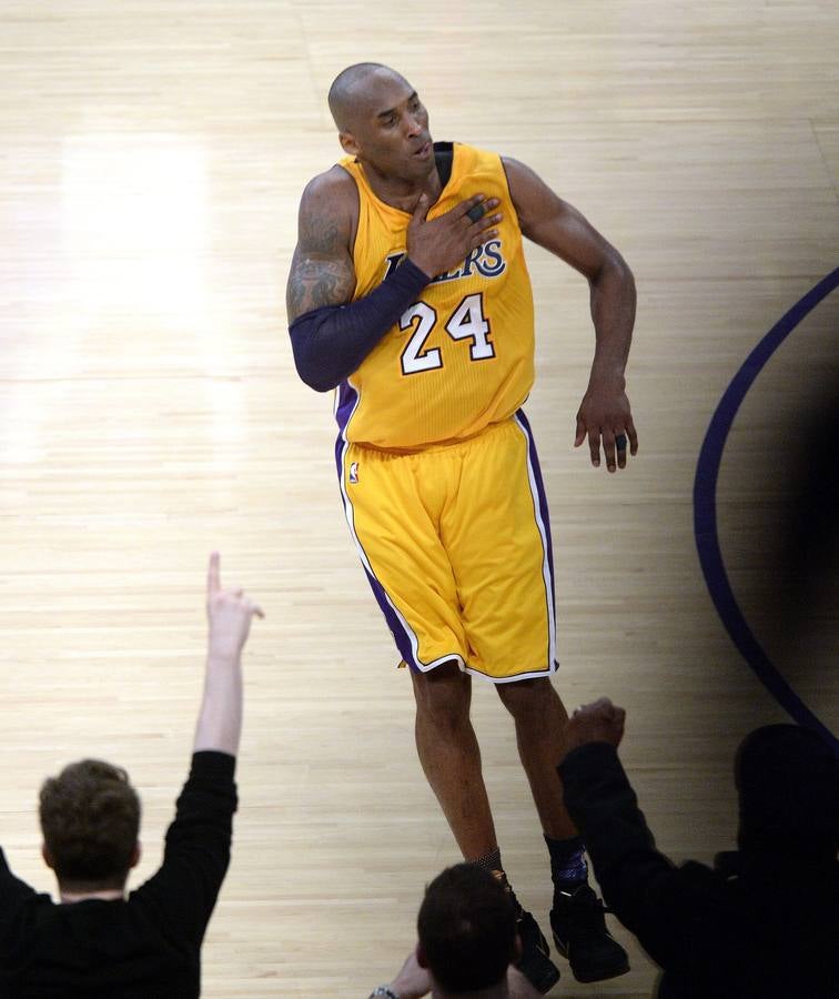 El último partido de Kobe Bryant