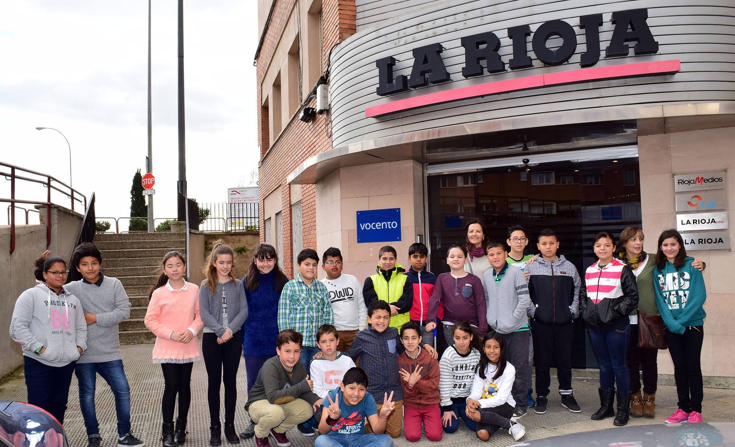 Los alumnos de 5º A de Primaria del Colegio Navarrete El Mudo visitan la multimedia de Diario LA RIOJA