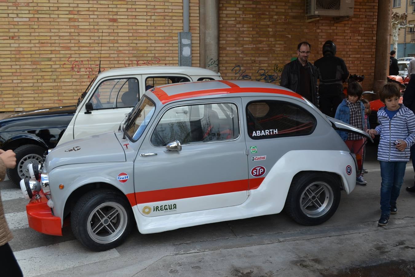 Coches antiguos en Nájera