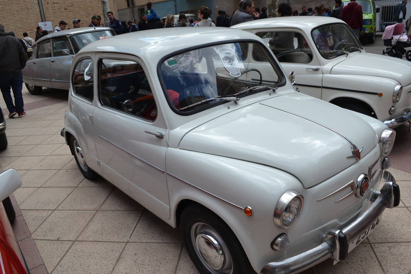 Coches antiguos en Nájera