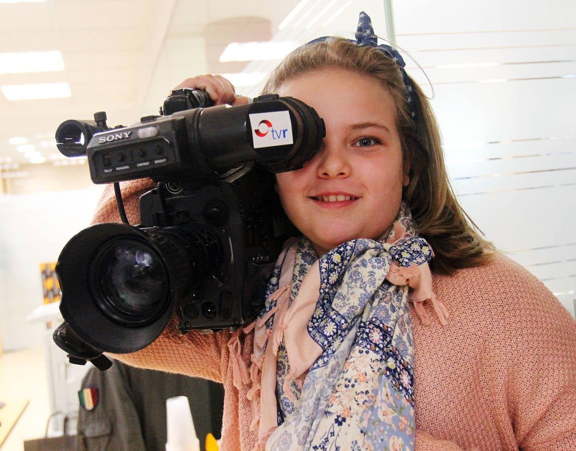 Los alumnos 5º A del Colegio Escolapios han visitado la multimedia de Diario LA RIOJA