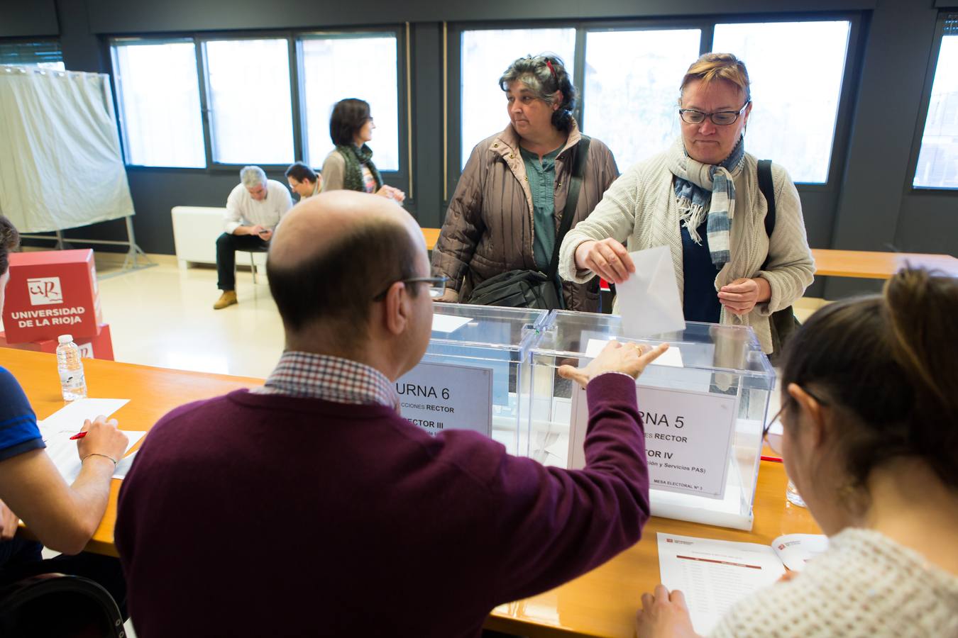 Cita de la UR con las urnas, la jornada