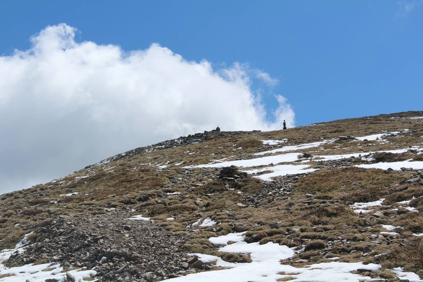 Empieza a retirarse la nieve del San Lorenzo