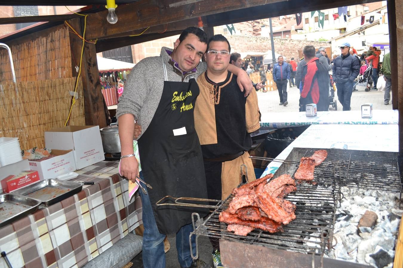 Mercado medieval de Nájera