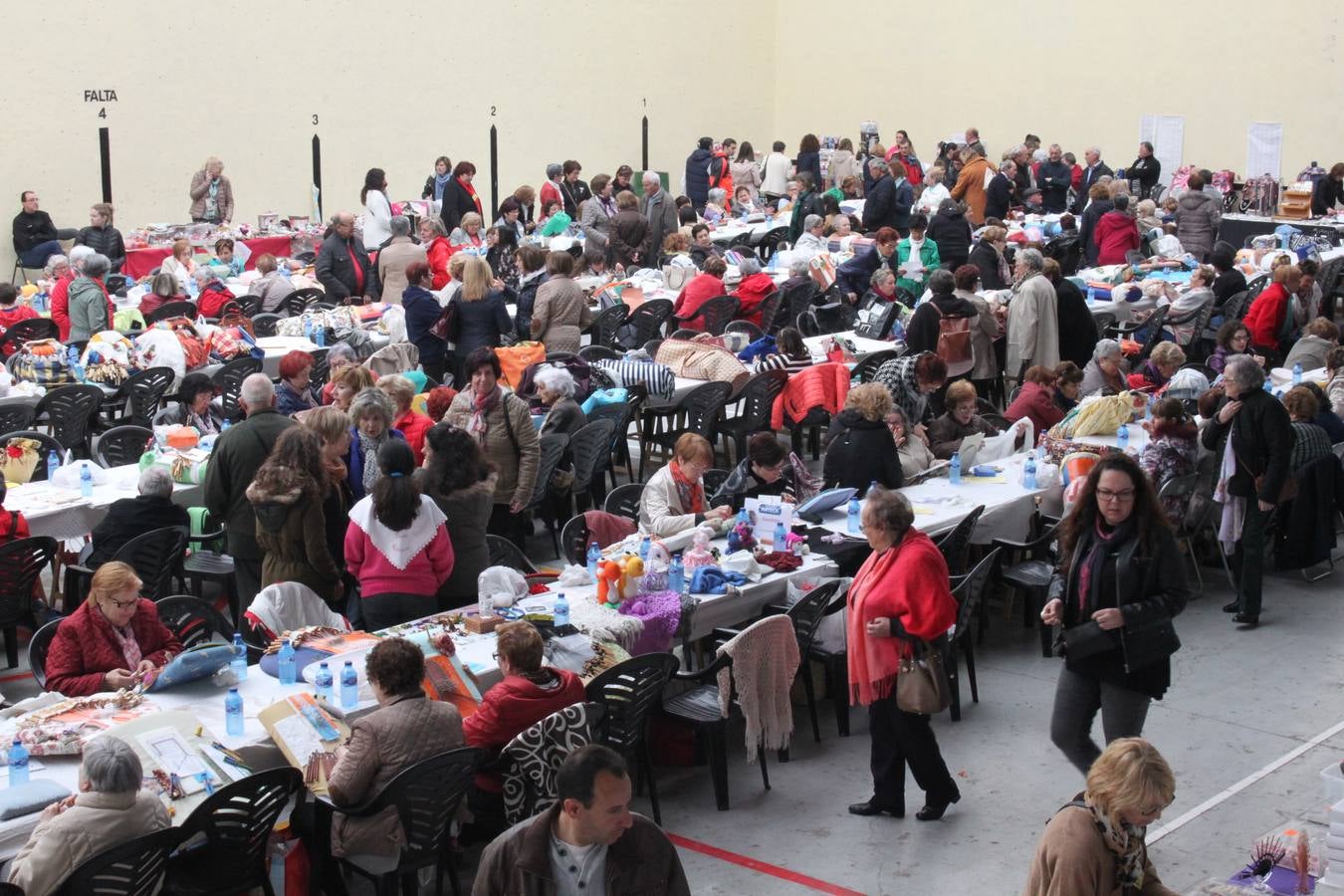 Encuentro de bolilleras en Alfaro