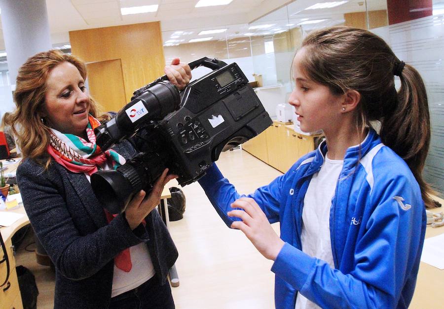 Visita de los alumnos de Maristas (II)