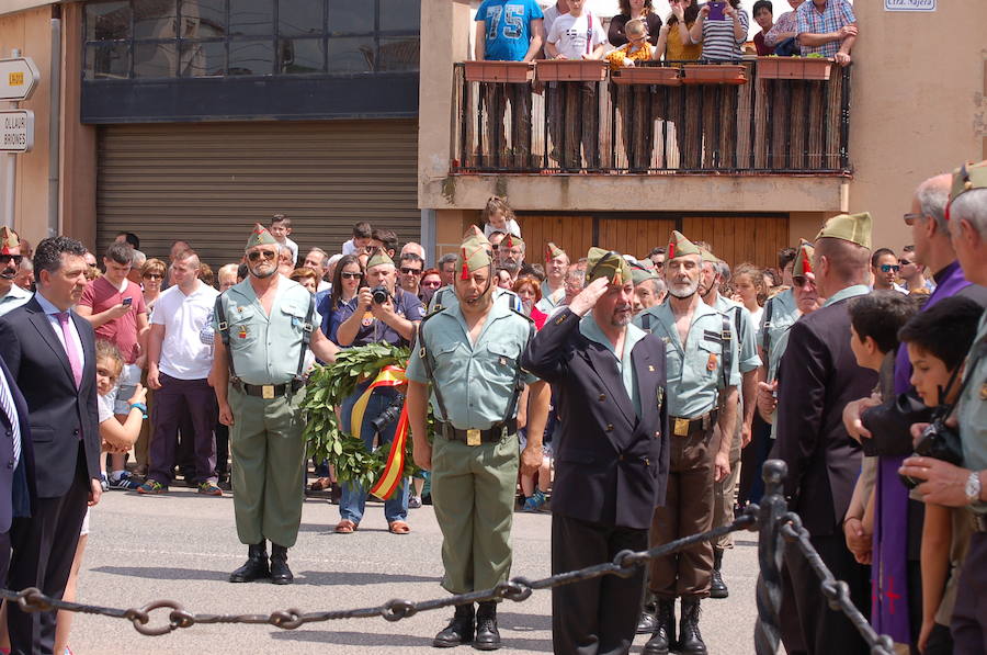 Homenaje de la Legión en Hormilla