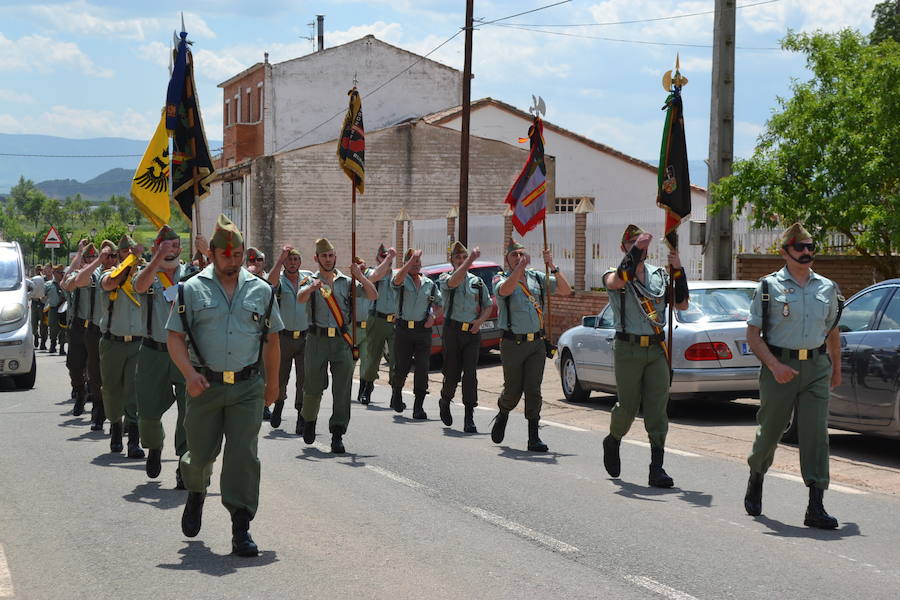 Homenaje de la Legión en Hormilla