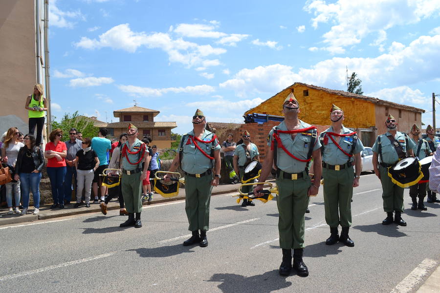 Homenaje de la Legión en Hormilla