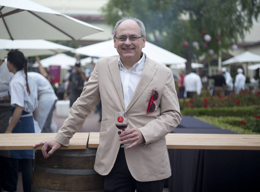 Jose de la Puente durante el tercer festival anual de vino Rioja &amp; Tapas en Union Station en Los Ángeles, California (Estados Unidos).