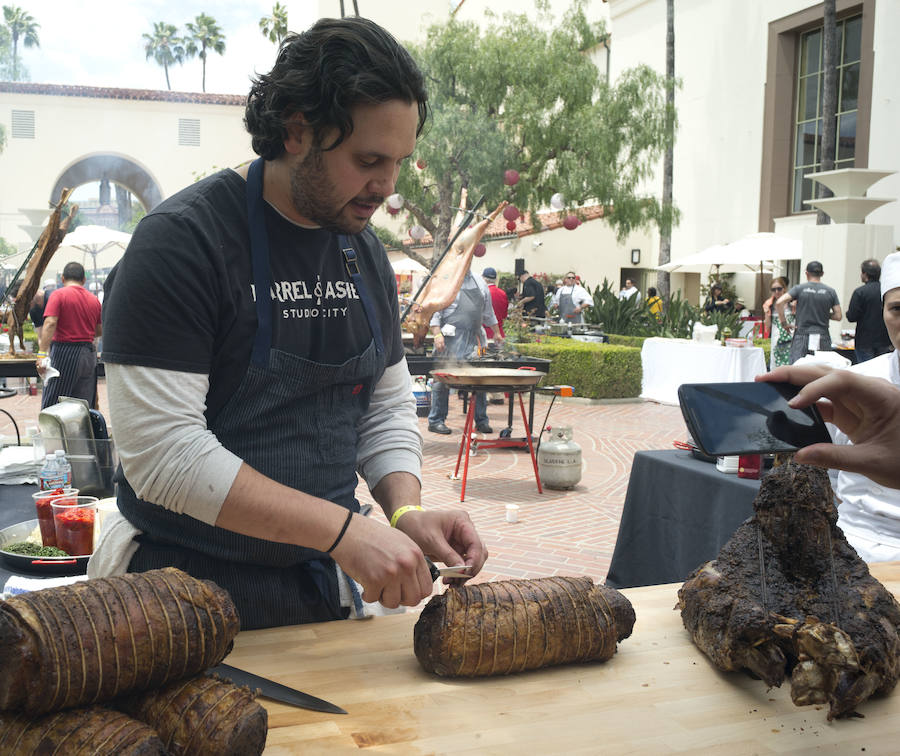 En el evento participaron 32 bodegas de vinos y 18 cocineros de diferentes estados norteamericanos.