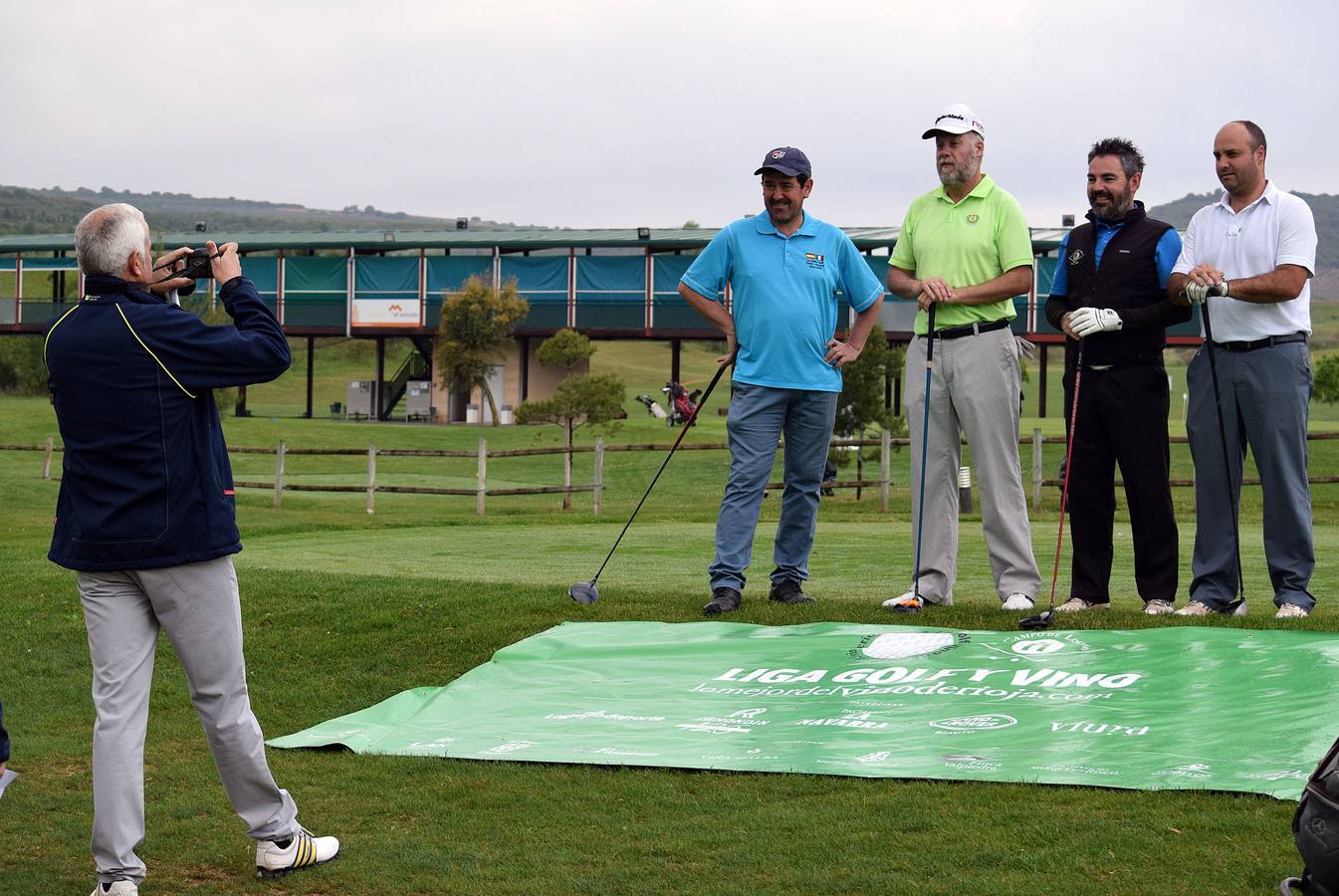 Torneo de Patrocinadores de la Liga Golf y Vino. Las jugadas