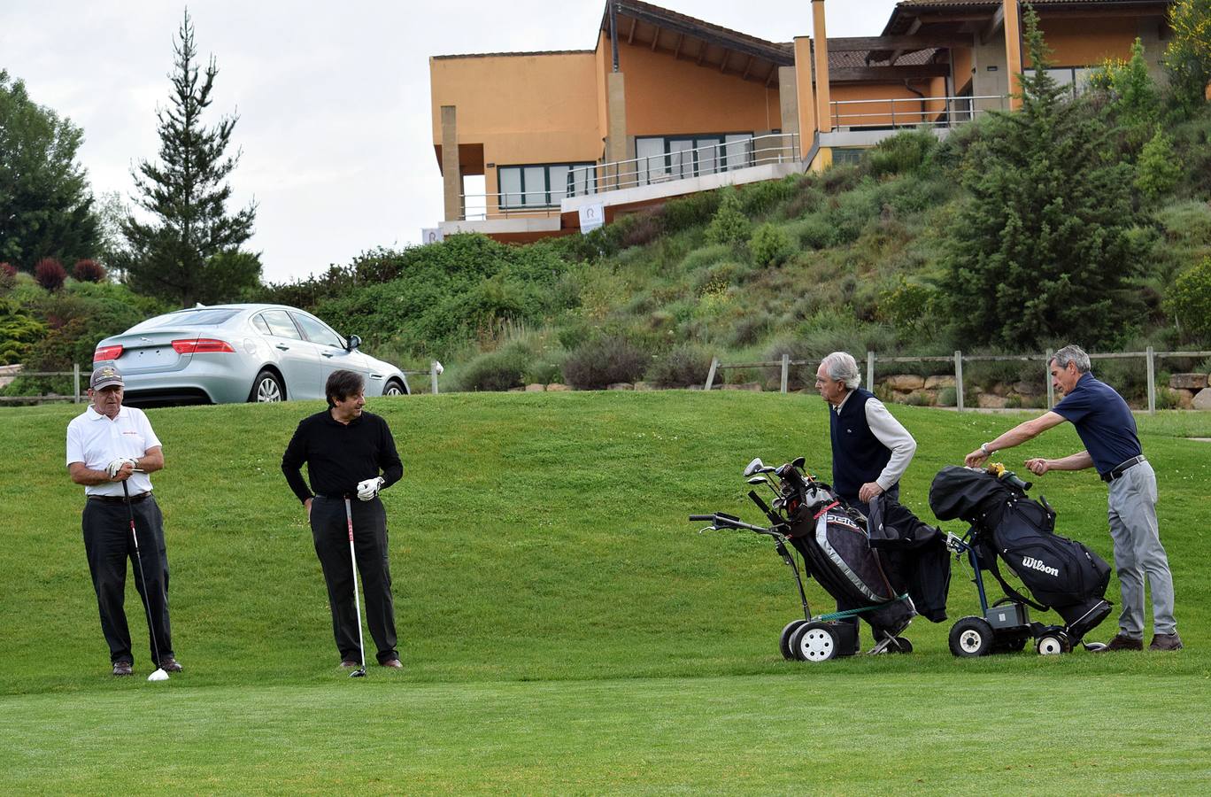 Torneo de Patrocinadores de la Liga Golf y Vino. Las jugadas