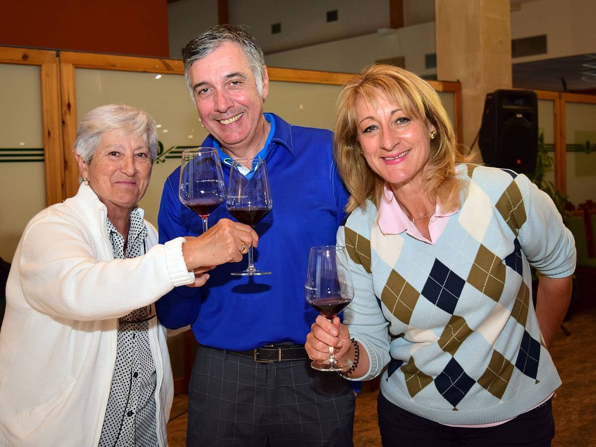 Torneo de Patrocinadores de la Liga Golf y Vino. La entrega de premios (I)