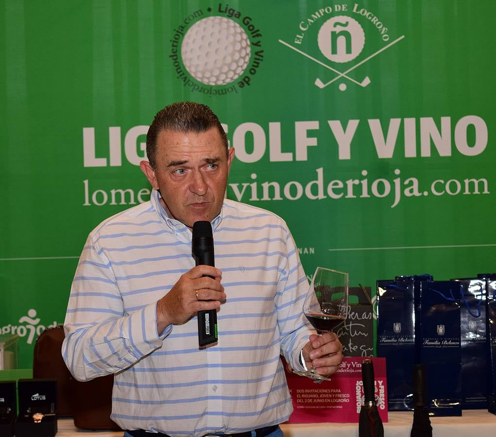 Torneo de Patrocinadores de la Liga Golf y Vino. La entrega de premios (I)