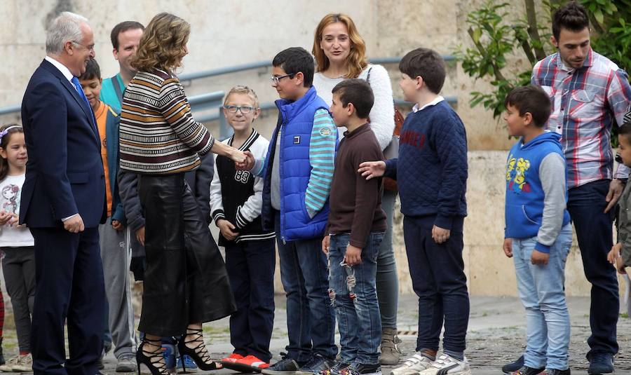 La Reina vuelve a San Millán