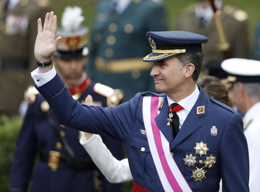 El Rey preside el Día de las Fuerzas Armadas