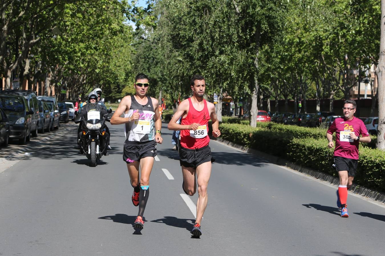 Media Maratón: la carrera de los líderes