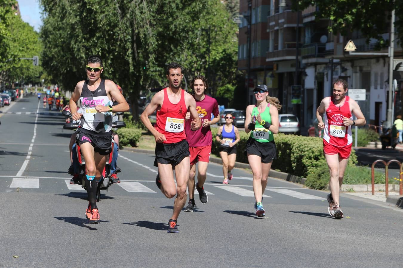 Media Maratón: la carrera de los líderes