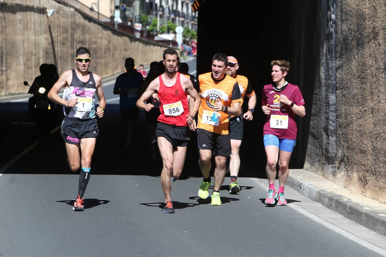 Media Maratón: la carrera de los líderes
