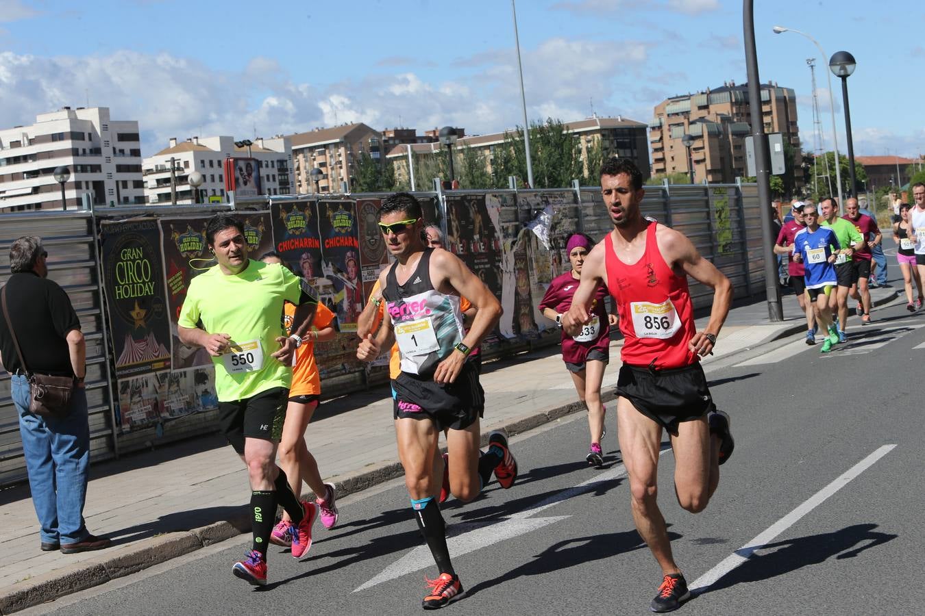 Media Maratón: la carrera de los líderes