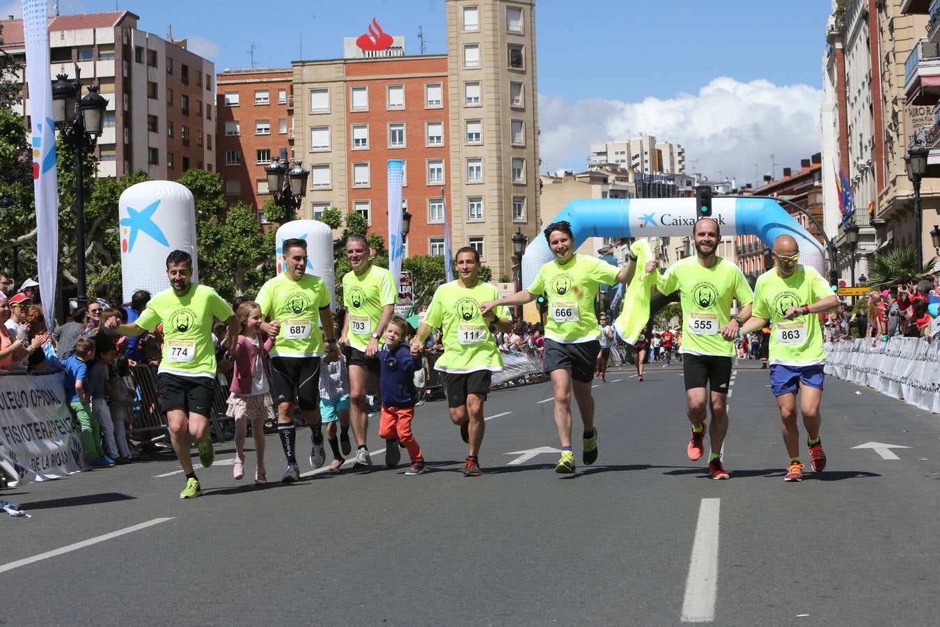 El gran momento de la llegada (I)