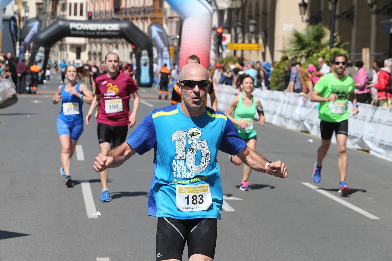 El gran momento de la llegada (I)