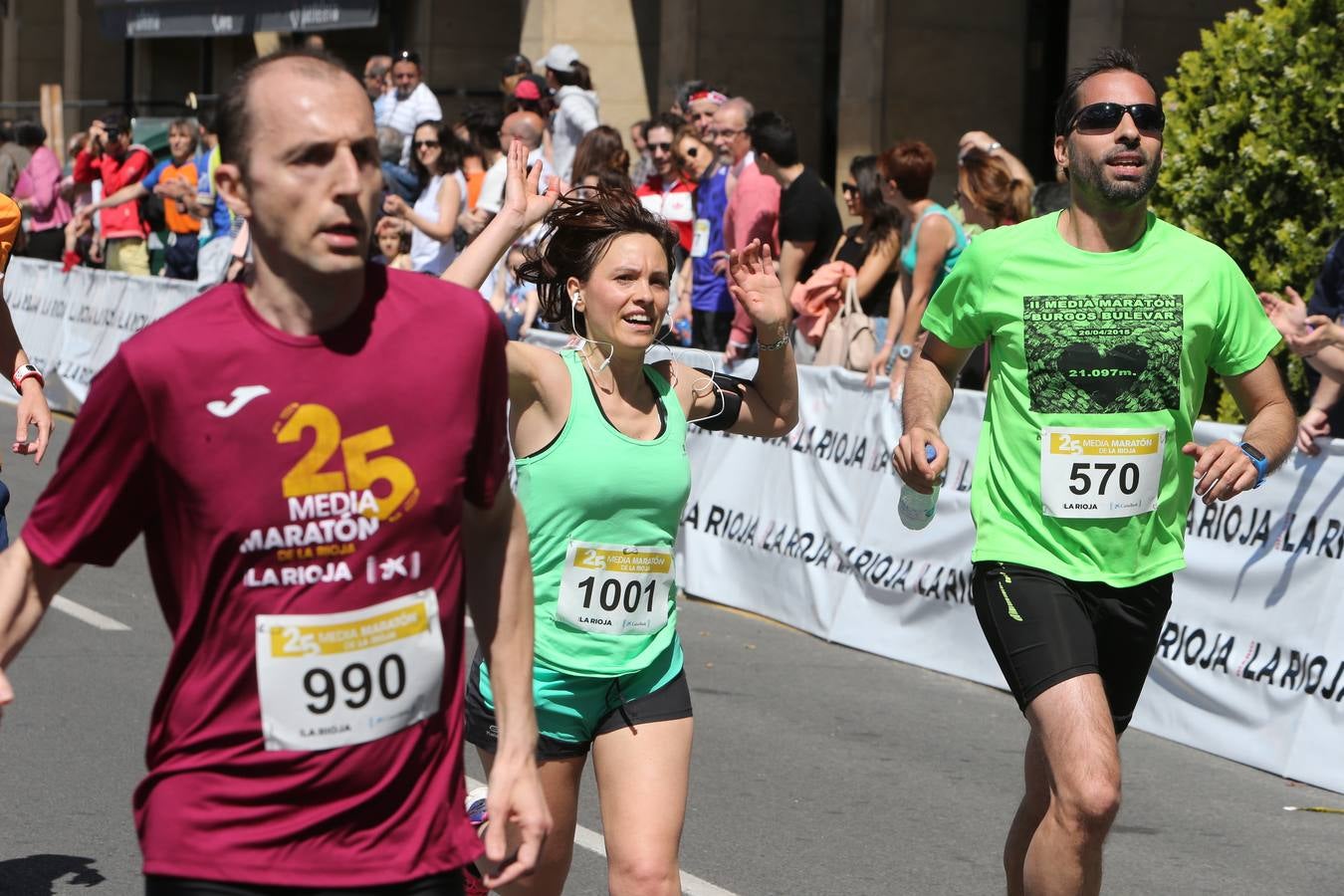 El gran momento de la llegada (I)