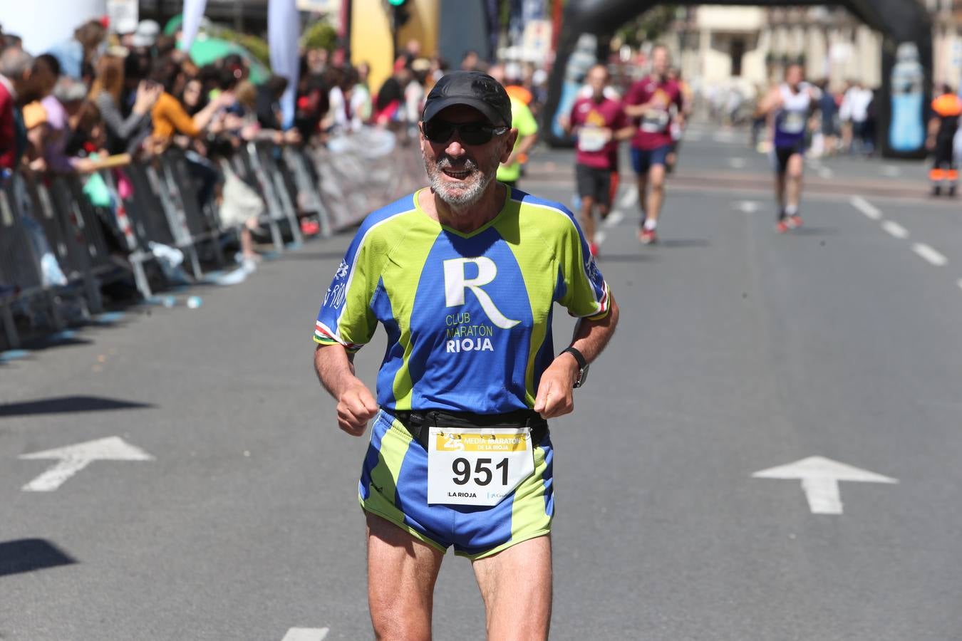 El gran momento de la llegada (v)