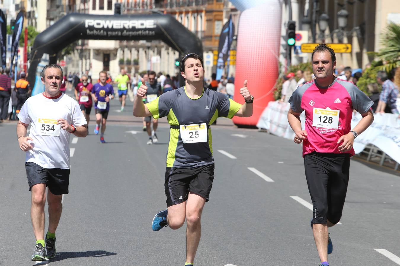 El gran momento de la llegada (VII)