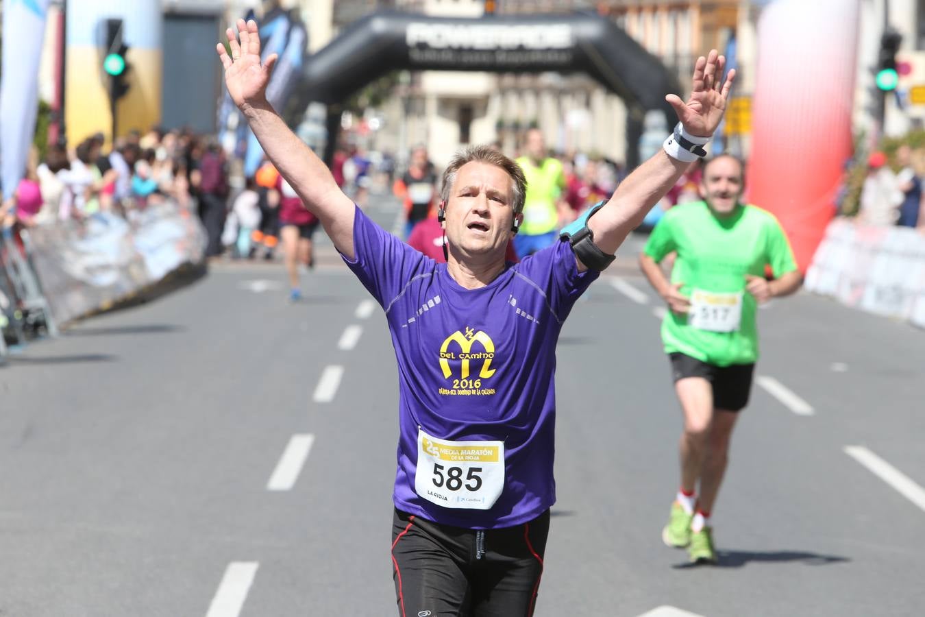 El gran momento de la llegada (VII)