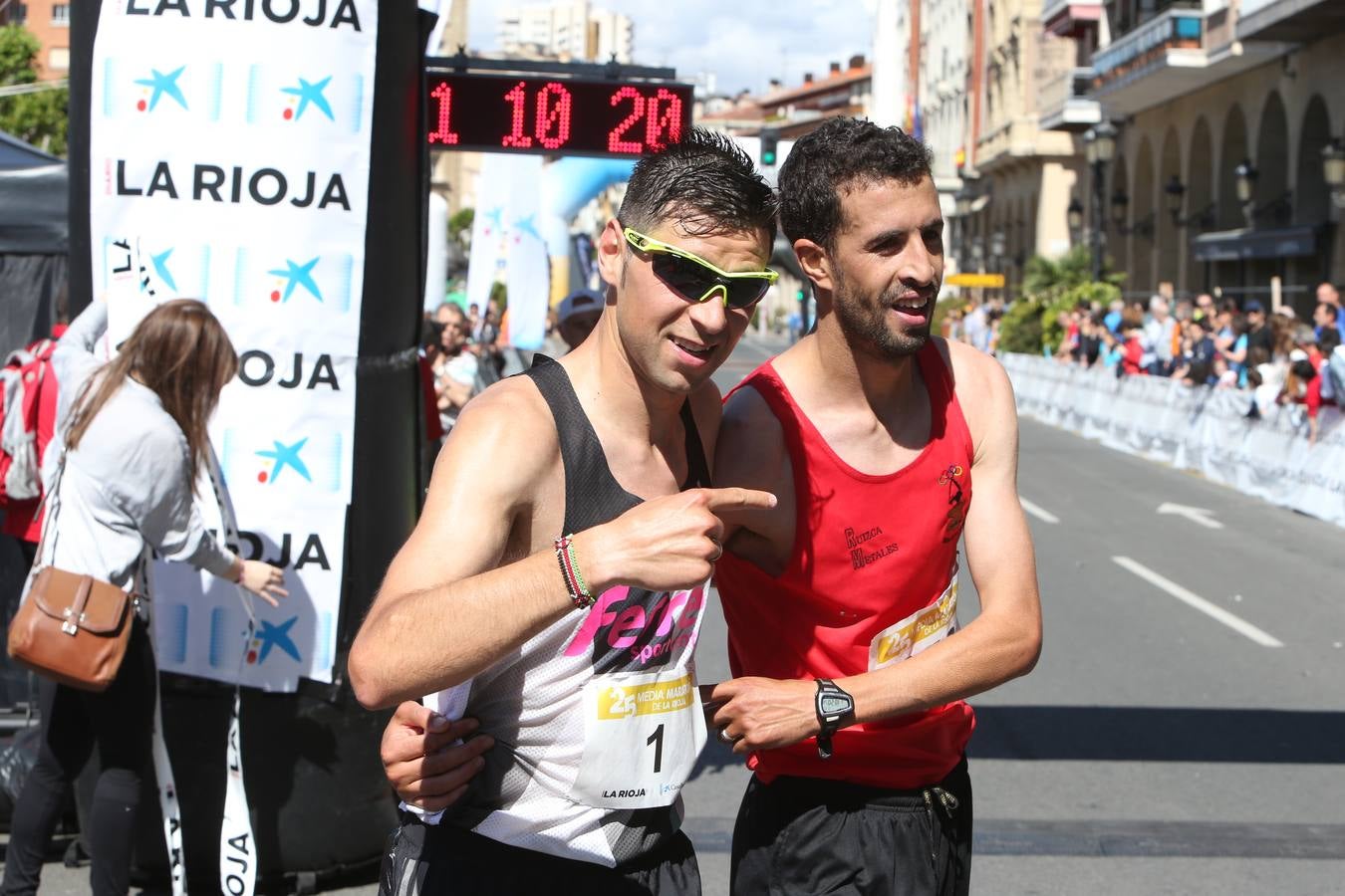 Media Maratón: llegan los primeros