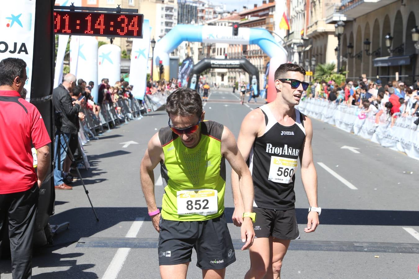 Media Maratón: llegan los primeros