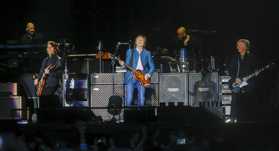 Las mejores imágenes del concierto de Paul McCartney