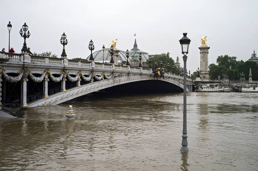 El temporal en Francia deja imágenes impactantes