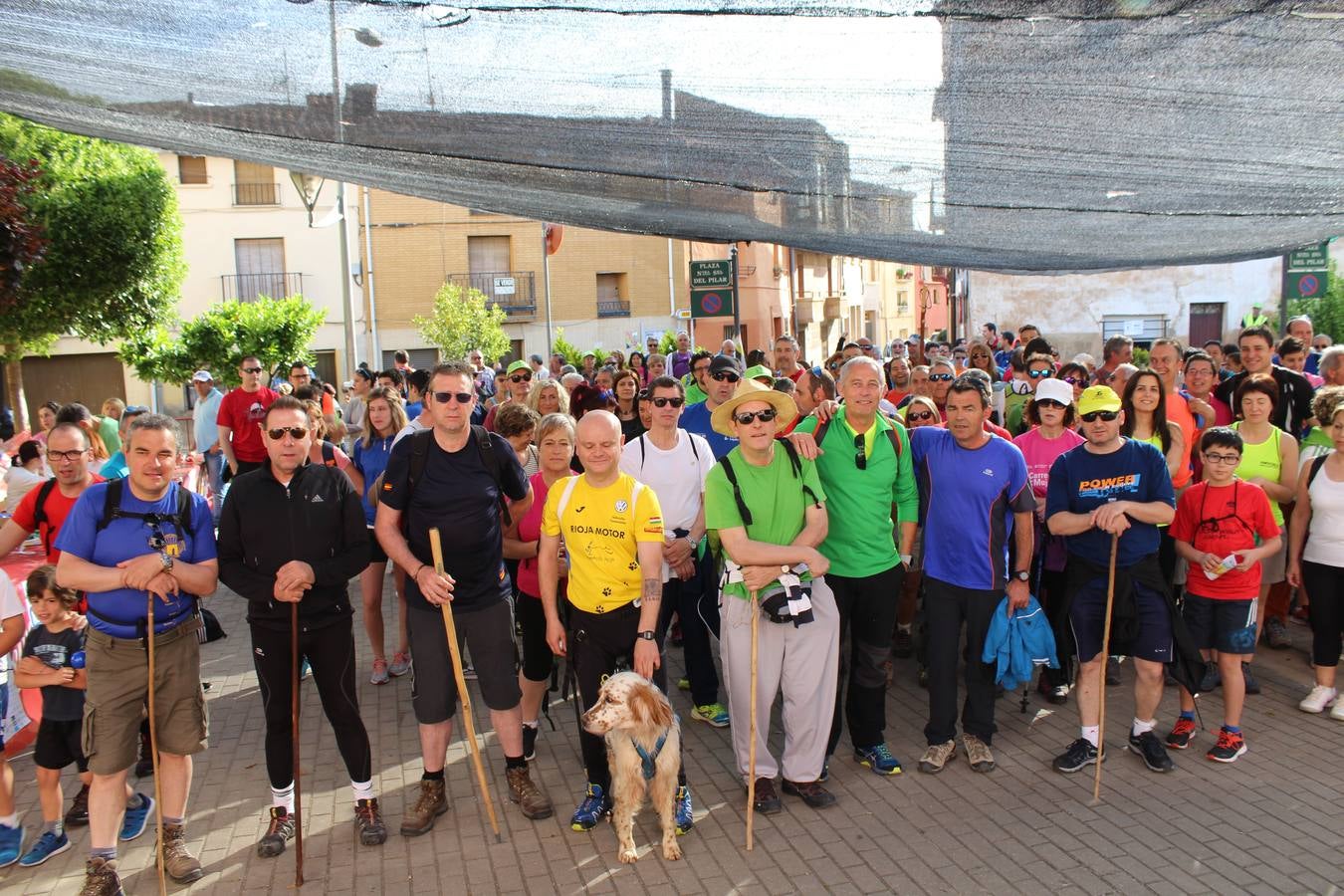 Marcha de Tudelilla por el valle